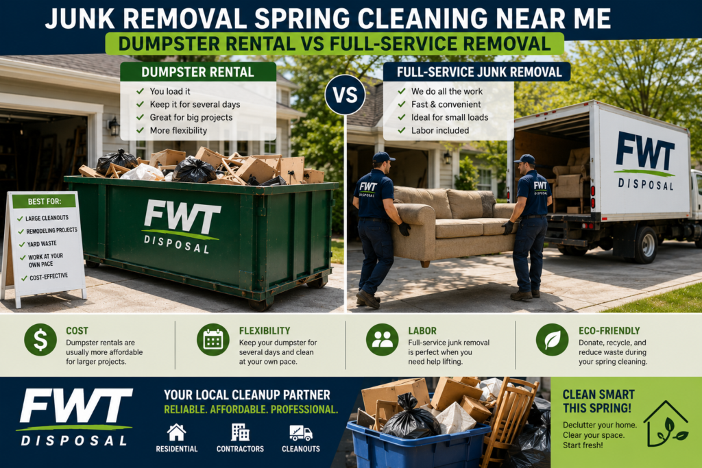 junk removal spring cleaning near me