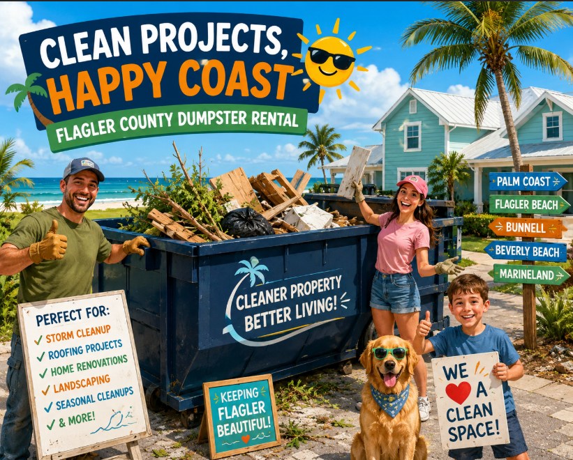 Flagler County Dumpster Rental